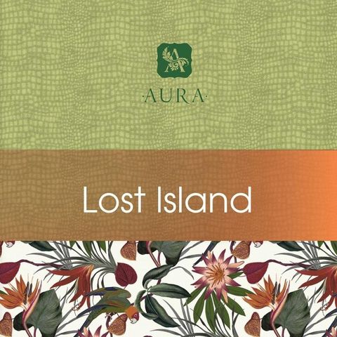 Каталог обоев Lost Island от бренда Aura