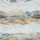 Приобрести обои Elysian для загородного дома от производителя Sanderson арт. 216592 с акварельным рисунком гор в шоу-руме в Москве