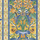 Флизелиновые обои пр-во Великобритания коллекция Seville от Cole & Son, с рисунком под названием Triana имитация расписанной керамической плитки преимущественно желтый цвет. Обои для кухни, обои для гостиной, обои для коридора. Онлайн оплата, купить обои, большой ассортимент