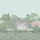 Пейзажное фотопанно Idyll Eau de Nil / Идиллия, арт 120/1003 из каталога The Gardens, пр-во Cole&Son, Великобритания с рисунком природной идиллии фонтаном и павлинами на фоне цвета нильской воды.