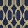 Обои флизелиновые Victorie  артикул 12129 из каталога DECO для гостинной с крупным геометрическим орнаментом из серо-синих линий на глубоком синем фоне в стиле Ар-Деко.