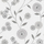 Флизелиновые обои из Швеции коллекция Northern FEELINGS от Collection For Walls под названием Marigold. Декоративный цветочный узор в серых тонах на светлом фоне. Обои для кухни, обои для гостиной, обои для спальни. Бесплатная доставка, купить обои, большой ассортимент