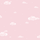 Обои в детскую "Pippo" фирма Aura, арт.458-3, с облаками в розовом цвете, обои для детской