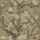 Виниловые обои с фактурой кисти художественного плотного полотна с дизайном цветущих деревьев на бежево сером фоне для гостиной