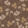 Шведские обои VALBORG 5503 с цветочным узором Ар Нуво на коричневом фоне из каталога Swedish Grace от фабрики Borastapeter купить в Москве с доставкой