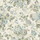 Шведские цветочные обои Hortensia артикул 5726 из каталога Orangeri фабрики Borastapeter с узором в приглушенных тонах светло-голубого и оливкового цветов на неоднородно белом патинированном фоне для спальни, кухни или гостиной