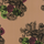 Английские флизелиновые обои COLE & SON арт. 77/3008 из каталога FORNASETTI с пышным крупным узором из цветочных бутоньерок для гостиной купить из наличия в Москве