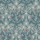Шведские обои Thistle артикул 7204 из каталога In Bloom от  Borastapeter с акварельным 
 растительным рисунком цветов чертополоха в бирюзово голубых оттенках в стиле Ар-Нуво