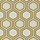 Обои в спальню арт. 112147 дизайн Selo из коллекции Salinas от Harlequin, Великобритания с геометрическим рисунком из гексагонов золотистого и бежевого цвета на сером фоне купить в салоне обоев Odesign