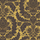 Обои арт. 94/9049.Растительный орнамент из цветов и листьев угольно черного цвета на желтом фоне с бронзовым металликом по краям, складывается в пышный дамаск крупного размера. Английские обои, Обои Cole & Son, Каталог обоев