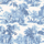Печать обоев Villandry от Cole & Son выполнена в классическом стиле туаль де жуи с пасторальным изображением французского парка Вилландри в кобальтово-синем оттенке. Выбрать, заказать обои для гостиной в интернет-магазине, онлайн оплата.