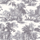 Печать обоев Villandry от Cole & Son выполнена в классическом стиле туаль де жуи с пасторальным изображением французского парка Вилландри в изысканном темно-сером оттенке. Заказать обои для спальни в интернет-магазине