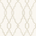 Обои Parterre от Cole & Son с рисунком красиво изогнутой французской трельяжной решетки светлого дымчато-серого оттенка. Обои для гостиной, кухни. Купить английские обои в салонах Москвы.