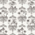 Ажурный орнамент на обоях Rousseau от Cole & Son с изображением пальм и экзотических животных угольно-серого цвета навеян росписями фарфора XVIII–XIX вв. Обои для кухни, столовой. Большой ассортимент, онлайн оплата.