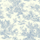 Бумажные обои для квартиры с клеевой основой арт. AT4229 с прелесным голубым узоров в стиле жюи на кремовом фоне из коллекции York - Ashford House Toiles II возможно приобрести по оригинальным цена в Москве на сайте odesign.ru