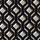 Флоковые обои для ремонта квартиры арт. PDG1053/05  из коллекции Mandora от Designers Guild, Великобритания с современным геометрическим принтом  черного цвета на золотом фоне.  Приобрести в интернет-магазине  Одизайн, онлайн оплата