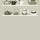 Фотообои DM217-3 с изображением полок с чайниками разных форм и стилей в серо-зеленых тонах. Купить обои в Москве, шведские обои, фотообои, салон обоев, магазин обоев, бесплатная доставка.