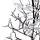 Фотообои арт. P031804-4 Perswall Швеция с изображением дерева рябины с серыми листьями на белом фоне