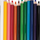 Фотопанно для детей с яркими цветными карандашами стоящими как огромный забор