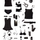 Флизелиновые фотопанно из Швеции коллекция FASHION от Mr.PERSWALL под названием ALL BLACK. Панно с изображением различных элементов одежды и аксессуаров черного цвета. Панно для коридора, фотопанно для гардеробной, онлайн оплата