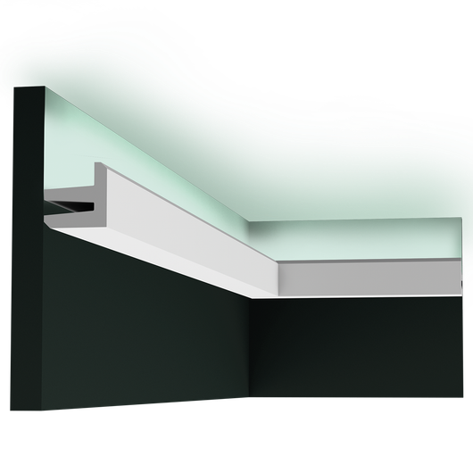 С помощью этого современного профиля C380 вы сможете легко интегрировать непрямое светодиодное освещение в ваш интерьер.