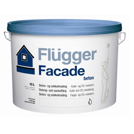 Краска Flügger Facade Beton