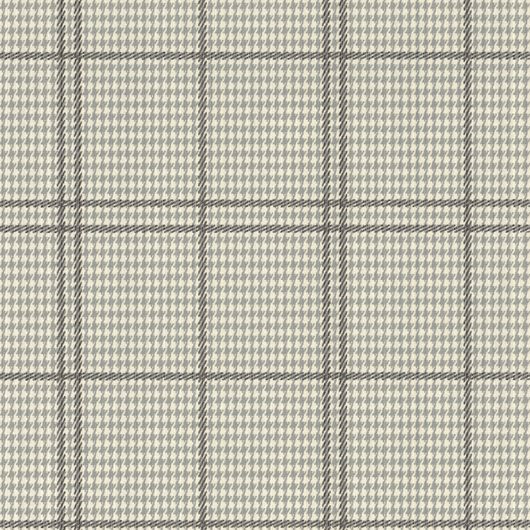 Купить текстильные обои на флизелиновой основе, для кабинета, арт. 089768 из коллекции Oxford от Emil&Hugo, Германия, с геометрическим рисунком, клетка, в сером цвете, в интернет-магазине в Москве.