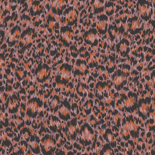 Купить элитные дизайнерские обои Hand-Painted Leopard Rose & Tangerine арт. 130/4010 от Cole&Son, каталог Cole&Son x Vivienne Westwood. Необычный анималистичный узор в розово-мандариновом цвете. Стилизованный леопардовый рисунок трафаретной печати в бунтарском духе.
