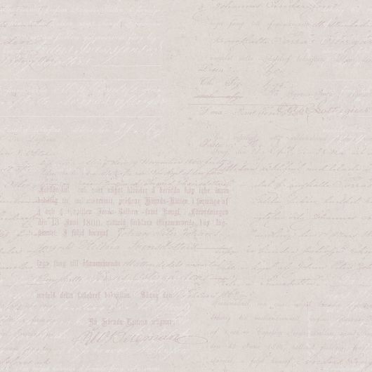 Обои Letters от Borastapeter пыльно-розового цвета с деликатным принтом из старых, написанных от руки писем. Выбрать, заказать обои для стен в интернет-магазине, онлайн оплата.