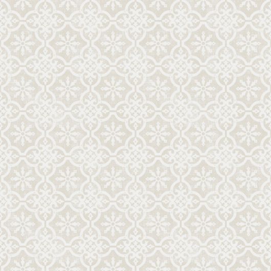 Флизелиновые обои из Швеции коллекция Northern FEELINGS от Collection For Walls. Рисунок Marrakesh Small имитация керамической плитки белого теплого серого оттенка. Обои для кухни, обои для гостиной. Купить обои в интернет-магазине Одизайн, бесплатная доставка, онлайн оплата