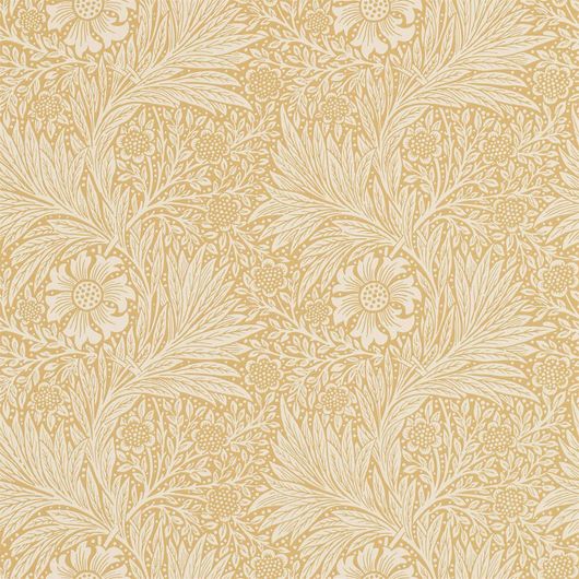 Дизайнерские обои для коридора в бежевом цвете с разнообразием растений Marigold арт. 216832 из коллекции Compilation Wallpaper от Morris недорого.