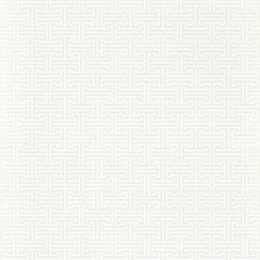 Заказать обои в спальню арт. 312933 дизайн Ormonde Key из коллекции Folio от Zoffany, Великобритания с геометрическим рисунком белого цвета на бежевом фоне на сайте Odesign.ru, онлайн оплата