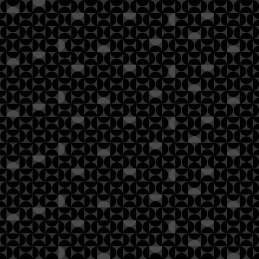 Обои арт. 5914. Геометричный орнамент угольно - черного цвета, состоящий из квадратов и полукругов, с мерцающими вкраплениями перламутра. Обои Москва, из наличия, стоимость