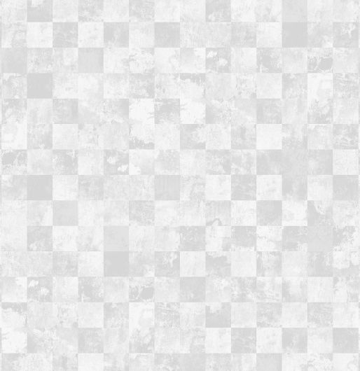 Фотопанно Mural Square White от ECO Wallpaper с изображением необычной патинированной мозаики, выполненной в светлых жемчужно-серых тонах. Выбрать, заказать панно для стен в интернет-магазине, онлайн оплата.