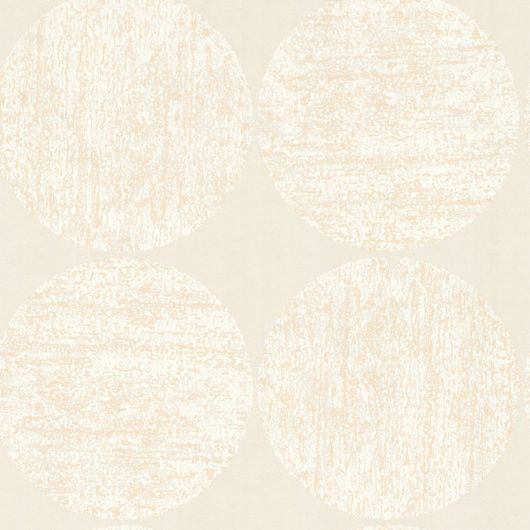 Обои арт. 69/5117. Гравированные диски (круги)  луны, в сочетании белого с кремовым на фоне дымчато - серого цвета. Подобрать обои, обои в квартиру, флизелиновые обои