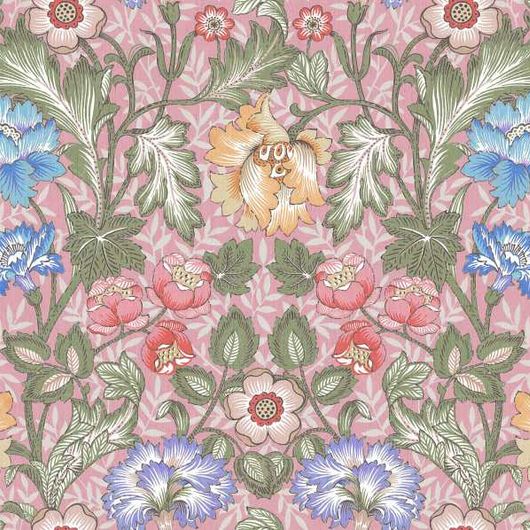 Цифровое панно для стен Arts and Crafts Pink, арт 9706W от Borastapeter – с пышным цветочным орнаментом впечатляющих размеров розового, голубого, желтого и белого цветов на светло-зеленом фоне с завитками листвы на розовом основании. Закажите эти изысканные обои в интернет-магазине ODesign. Бесплатная доставка по всей России.