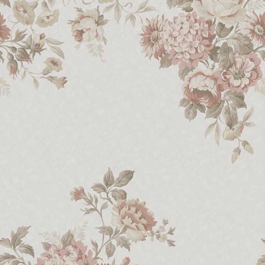 Цифровое панно для стен Hortensia Grand Pink, арт 9716W от Borastapeter – фотообои, на которых гортензия, георгин и роза переплетаются в узоре в приглушенных розовых и ржаво-красных тонах на серо-белом фоне, напоминающем меловой камень. Закажите эти изысканные обои в интернет-магазине ODesign. Бесплатная доставка по всей России.