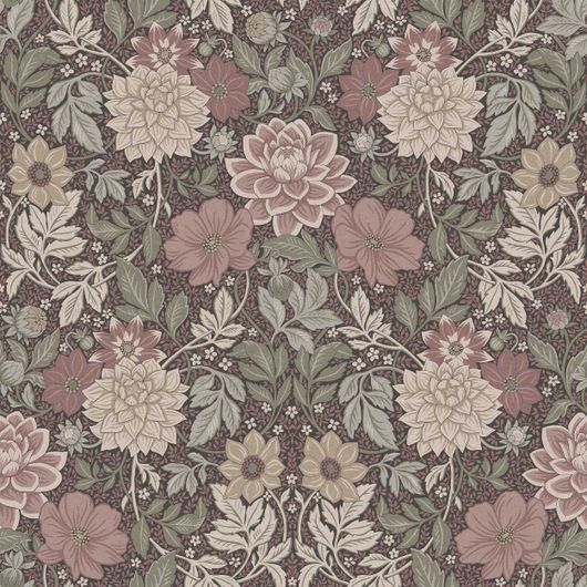 Цифровое панно для стен Dahlia Garden Grand Red&Pink, арт 9726W от Borastapeter – великолепные георгины и нежная листва в теплых цветах с глубокими оттенками приглушенного красного, бирюзово-зеленого и бежевого на темном фоне. Закажите эти изысканные обои в интернет-магазине ODesign. Бесплатная доставка по всей России.