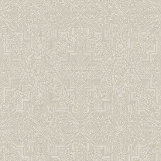 Цифровое панно для стен Rosenvinge Grand Beige, арт 9732W от Borastapeter – репродукция старейших обоев, найденных в Швеции, в увеличенном масштабе. Декоративные цветочные узоры представлены в светлой нейтральной палитре с белыми цветами и листвой на светло-серо-коричневом фоне. Закажите эти изысканные обои в интернет-магазине ODesign. Бесплатная доставка по всей России.