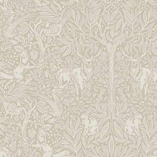 Цифровое панно для интерьера Under the Elder Tree Grand Beige, арт 9753W от Borastapeter – масштабный узор в стиле Arts & Crafts с забавными зверушками, спрятанными среди листвы, в светлой, нежной цветовой палитре с белыми деталями на бежевом фоне делает восхитительной спальню, прихожую, гостиную или кухню. Закажите эти изысканные обои в интернет-магазине ODesign. Бесплатная доставка по всей России.