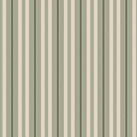 Цифровое панно для стен Stockholm Stripe Green, арт. 9791W от Borastapeter, классические полосатые обои в увеличенном масштабе. Полосы разной ширины четырех разных оттенков придают строгому ритму узора живость и представлены в различных оттенках антично-зеленого и кремово-белого, подчеркнутые узкой терракотовой полосой. Эти полосатые обои идеально подойдут для детской, спальни, кухни или прихожей, создавая динамичную атмосферу. Заказать их можно в интернет-магазине ODesign с бесплатной доставкой по всей России.