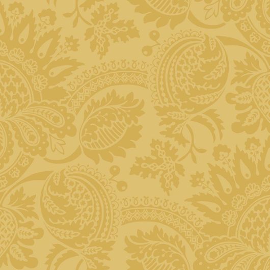 Английские обои Dukes Damask от Cole & Son с изящным дамасским орнаментом насыщенного желтого цвета на более светлом фоне того же оттенка напоминают шёлковую обивку стен в Кенсингтонском дворце и Хэмптон-Корте. Купить обои для гостиной, спальни в салонах ОДизайн, большой ассортимент.