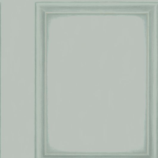 "Рамочный" рисунок обоев Library Panel от Cole & Son имитирует обшивку деревянными панелями прохладного бирюзово-серого оттенка. Выбрать, оплатить обои для стен в интернет-магазине, бесплатная доставка.