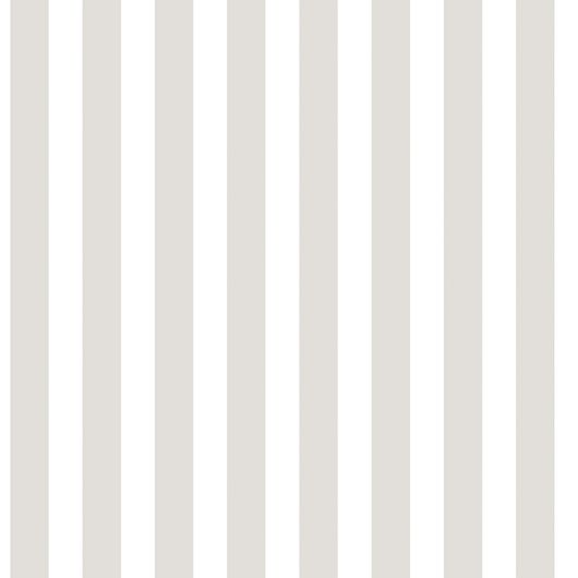 Флизелиновые обои для детской в классическую мелкую полоску серого цвета на белом фоне