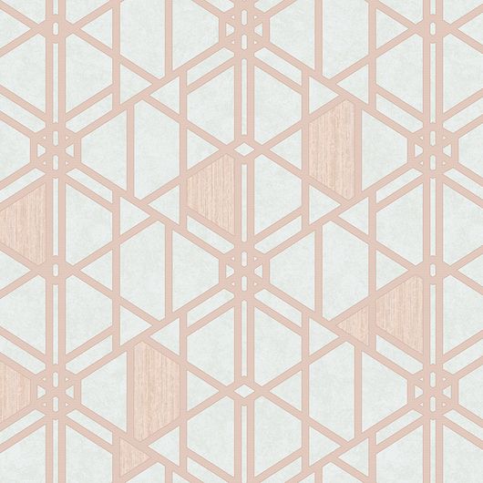 Выбрать обои для кухни Wright арт.LIB2 006 из коллекции Liberty от Loymina с геометрическим рисунком в светлых тонах, в салоне ODesign