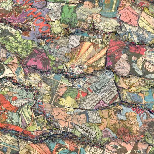 Флизелиновые фотопанно из Швеции коллекция UNDERGROUND от Mr.PERSWALL под названием BLAST FROM THE PAST. Яркая вырезки из комиксов и журналов . Фотообои для кабинета, панно для гостиная, фотопанно для кухни. Купить обои в интернет-магазине Одизайн, бесплатная доставка, онлайн оплата