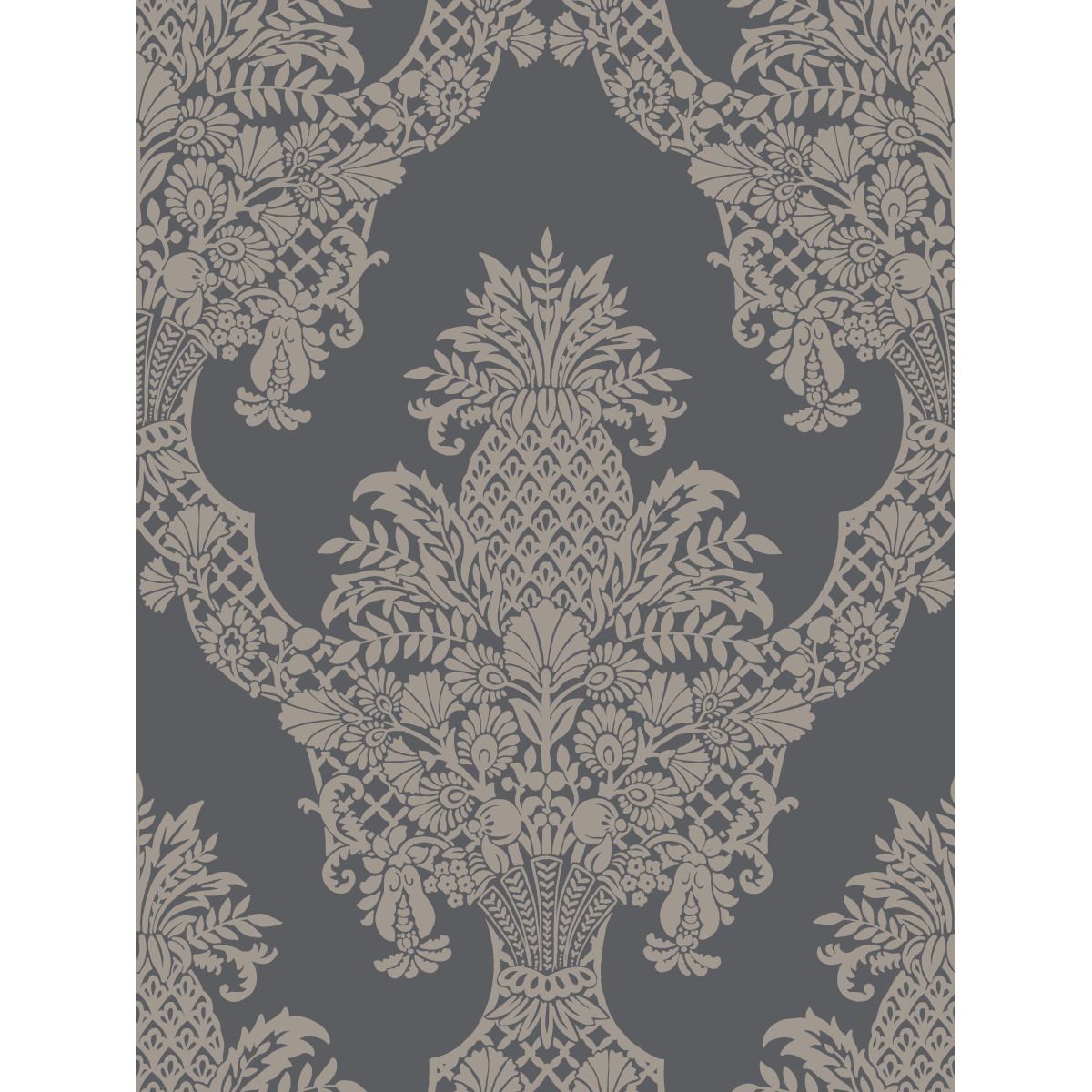 Pineapple Plantation Damask