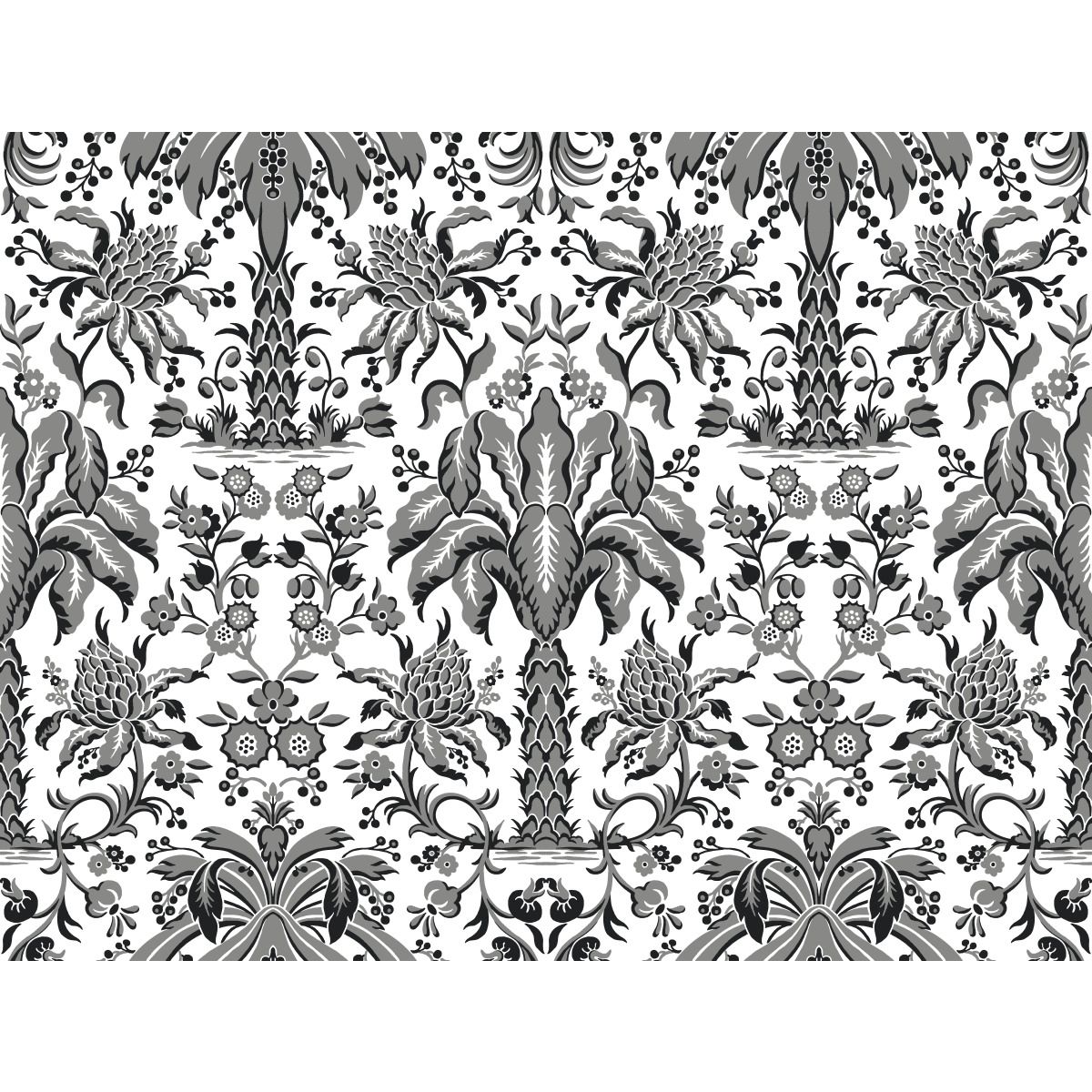 Palmetto Palm Damask