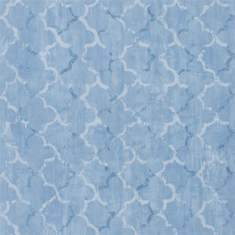 Chinese Trellis - Cobalt