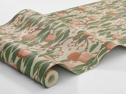 Флизелиновые обои Persikoträd Green Артикул: 9168